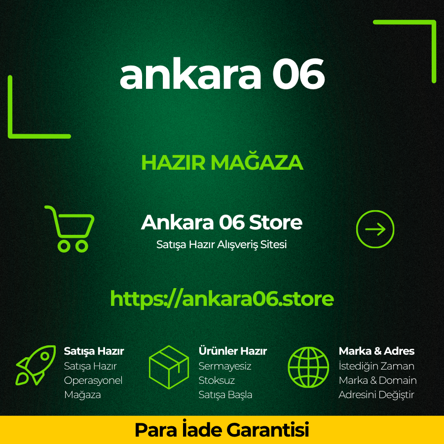 Ankara 06 Store · Hazır Mağaza · 8 Tshirt Kampanyası