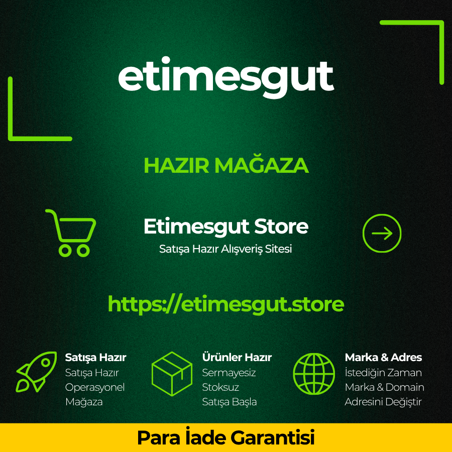 Etimesgut Store · Aktif Hazır Mağaza · 8 Tshirt Kampanyası