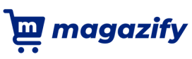 Magazify Logo Icon Blue